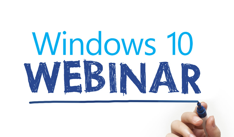 Windows 10 webinars