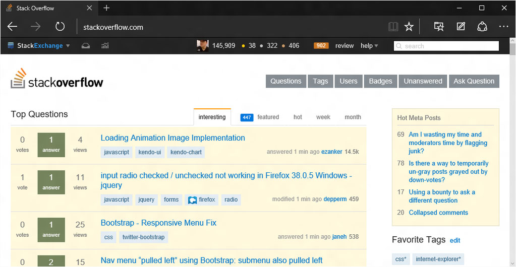 microsoft_edge_dark_theme WindowsChimp