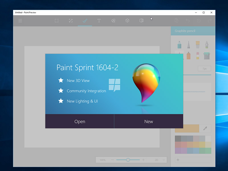 Windows 10 Version Of Paint App In Development WindowsChimp