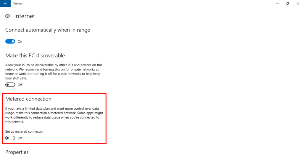 Windows 10 Tutorial Use A Metered Connection WindowsChimp