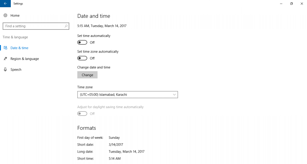 how to change software installation date in windows 10