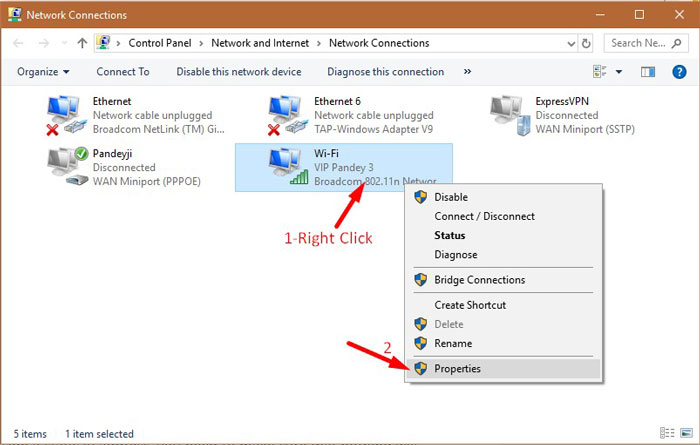 assigning static ip addresses