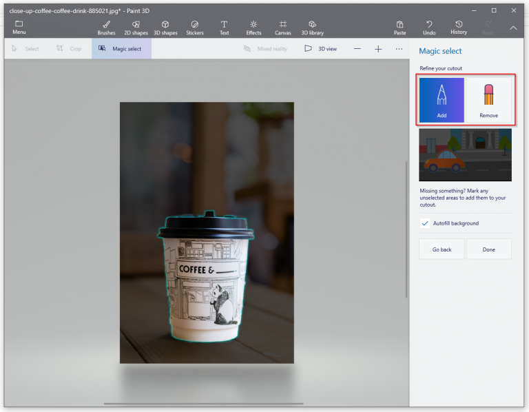 How to Make Background Transparent in Paint / Paint 3D WindowsChimp