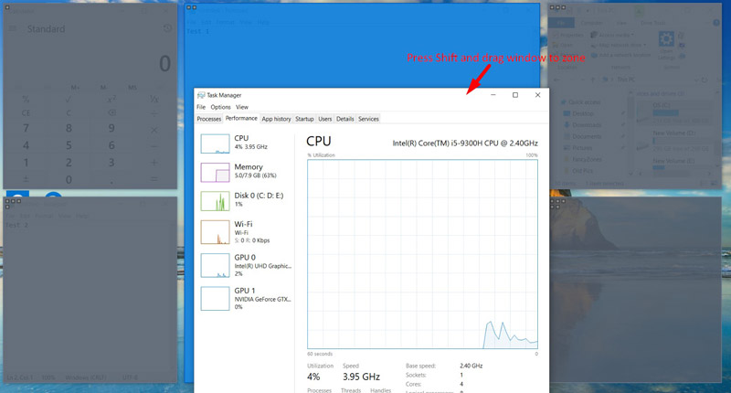 Configuring FancyZones 2