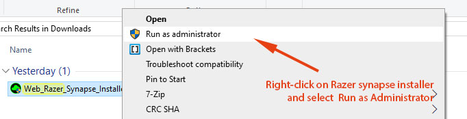 Razer Synapse Not Working
