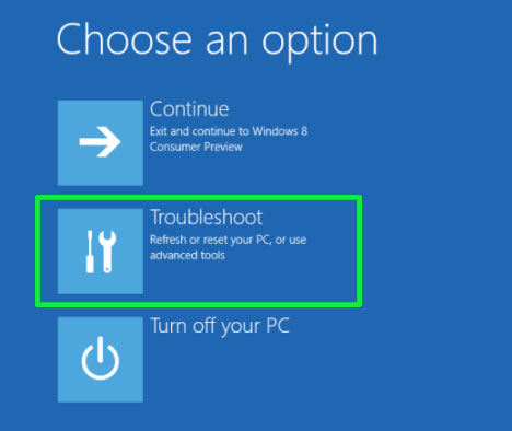 choose-an-option-troubleshoot