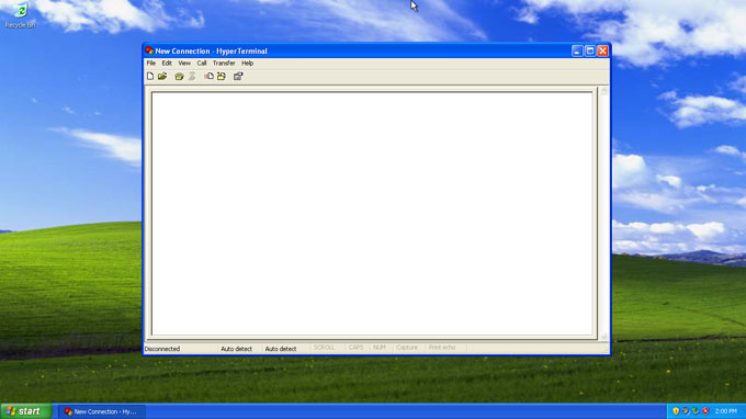 hyper terminal software