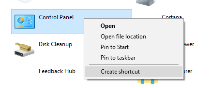 Create-shortcut - WindowsChimp