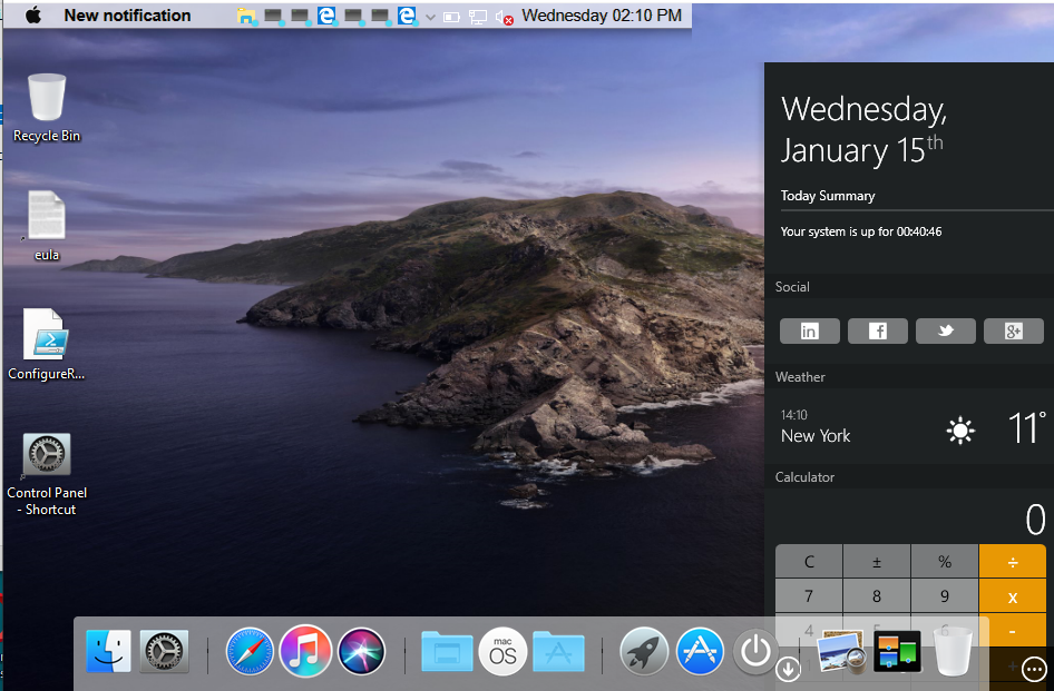 mac os themes for windows 10