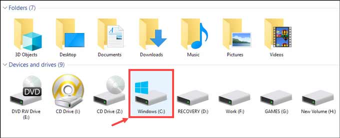 Windows System Drive