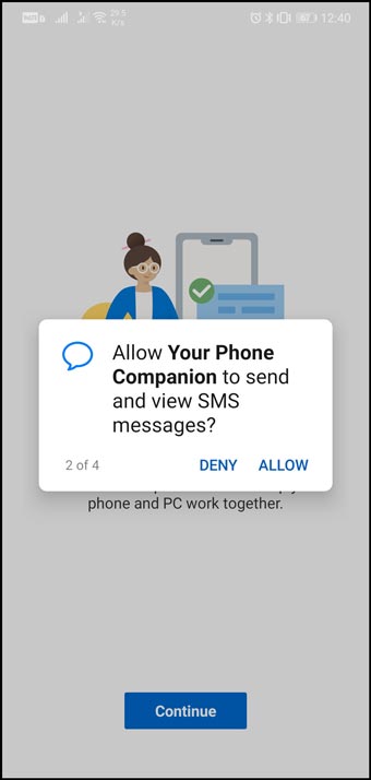 Allow-Send-and-View-SMS-Access-to-Your-Phone-Companion