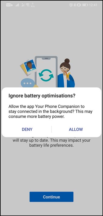 Allow-Your-Phone-Companion-to-run-in-background