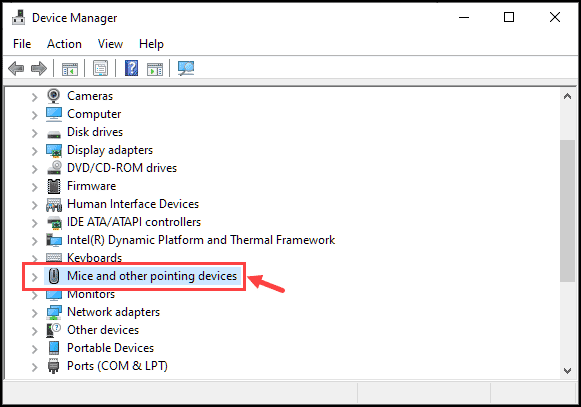 mice and other pointing devices