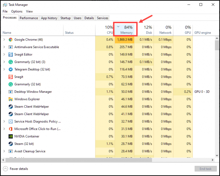 How to Find Memory Leak in Windows 10 and Fix it WindowsChimp