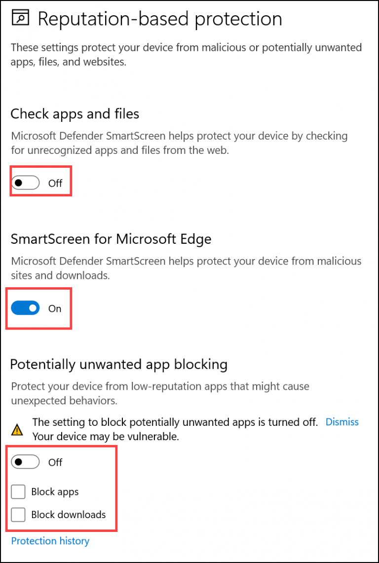 enable-smartscreen-options