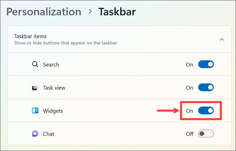 How To Disable Widgets In Windows 11 WindowsChimp